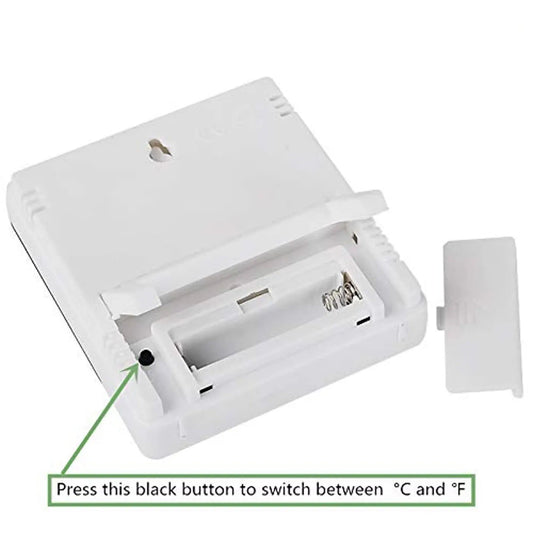 Termometru HTC1 higrometru digital DAO, ecran LCD, temperatura, umiditate, calendar, alarma - DAO Shop