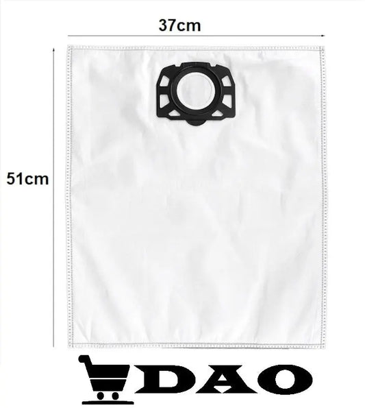 Set 5 saci aspirator DAO pentru Karcher, compatibili 2.863 - 314.0 si 6.959 - 130.0, 51x37cm - DAO Shop