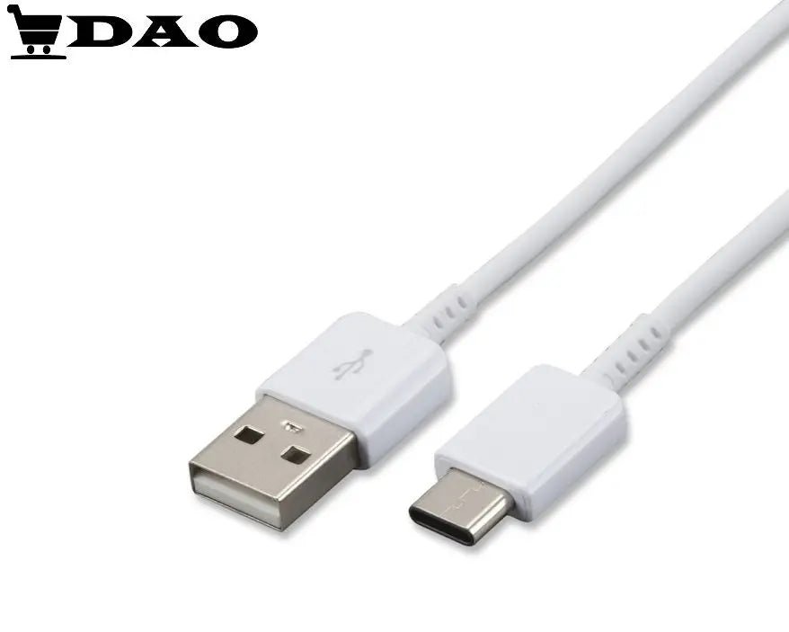 Cablu incarcare / date DAO, USB Type - C, Fast Charge, 1m, Alb - DAO Shop