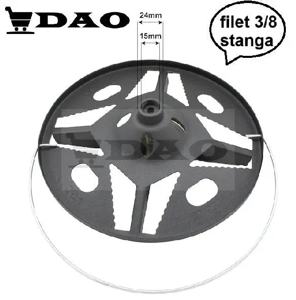Arzator butelie, palarie mare, filet 3/8 stanga Polonia, Camping, Excursii, Gatit in Aer Liber Dao Shop