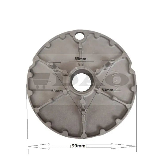 Arzator complet DAO 3KW, ochi mare 100mm, compatibil Zanussi Electrolux - DAO Shop