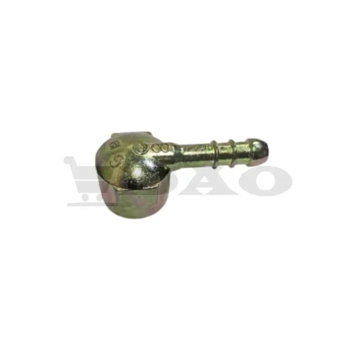 Cot racord spate aragaz 1/2 DAO galvanizat L, adaptor furtun butelie - DAO Shop