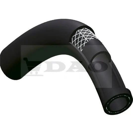Furtun gaz FlexyGas DAO , 2 straturi cauciuc natural, panzat negru metru - liniar 9mm/14mm - DAO Shop
