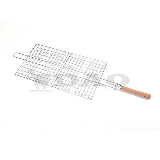 Gratar peste DAO, 34x22cm, maner 22cm, antiaderent, maner lemn - DAO Shop