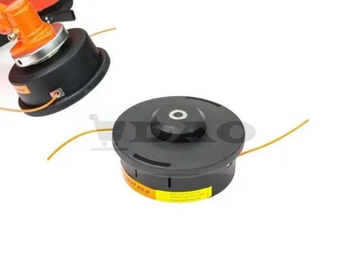 Mosor profesional 25 - 2 DAO, cu fir, tambur pentru motocoasa, filet 10x1.25, incarcare cu fir usoara - DAO Shop