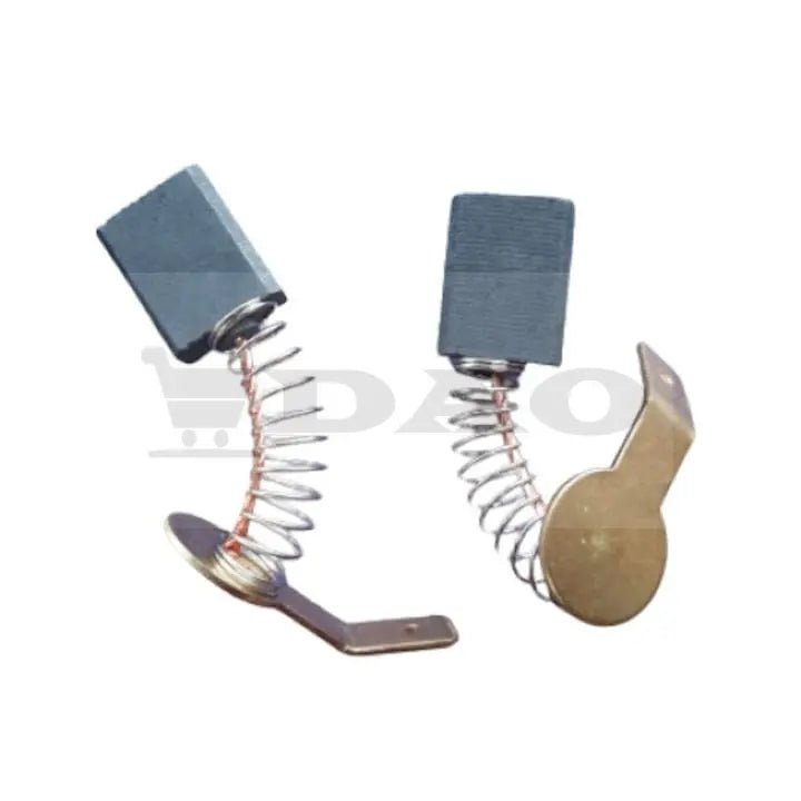 Perii colectoare DAO, 12x6x16 mm, cu arc, carbon - grafit, D9 - DAO Shop
