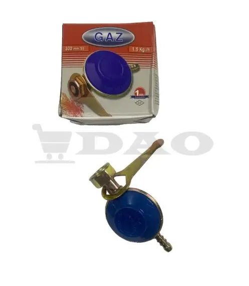 Regulator presiune GPL, ceas butelie, filet stanga cu cheie, debit max. 1.5kg/h - DAO Shop