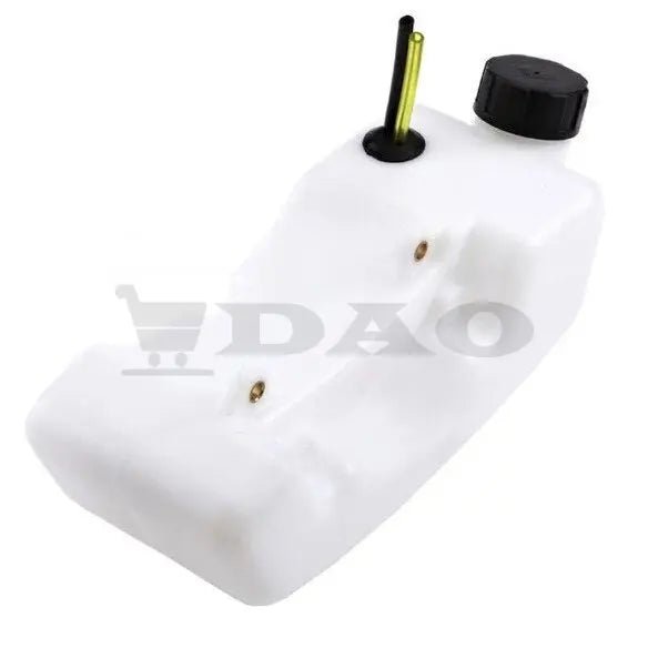 Rezervor combustibil DAO, drept, pentru motocoasa, 1Litru, alb, prindere 97mm - DAO Shop