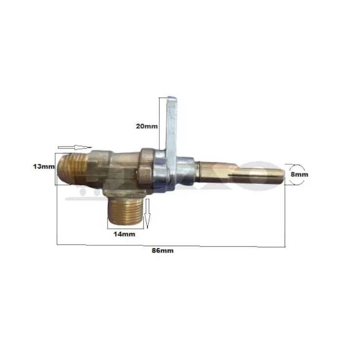 Robinet aragaz tip Metrom, sigur si precis, compatibilitate modele de aragaz vechi sub 2010 - DAO Shop