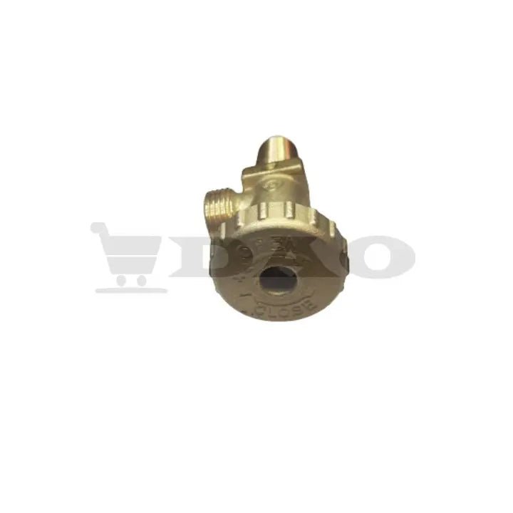Robinet butelie gaz Romania, alama, perfect compatibil cu buteliile tip Petrom - DAO Shop
