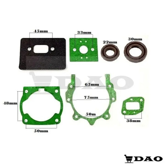 Set 7 piese garnituri clingherit si semeringuri pentru motocositoarele CHINA 40cc 44cc - DAO Shop