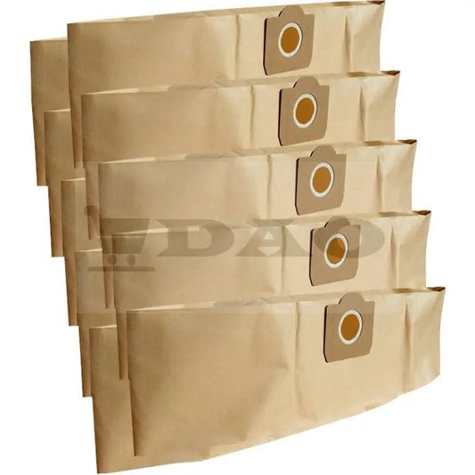 Set accesorii compatibile Karcher WD3, 10 saci hartie dublu - strat si 2 filtre, saci aspirator Karcher WD3 DAO - DAO Shop