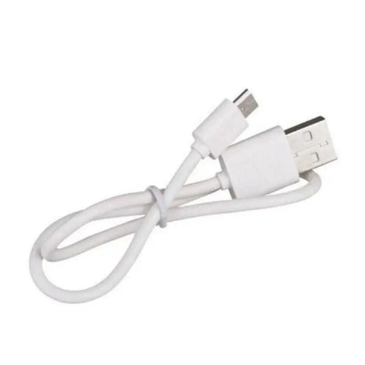Cablu de alimentare DAO ,microUSB 85cm - Alb - DAO Shop