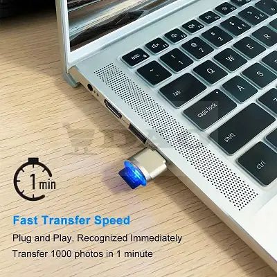 Cititor de carduri universal, USB - A la carduri microUSB, viteza de transfer mare, Laptor, MacBook, OTG, Telefon - DAO Shop