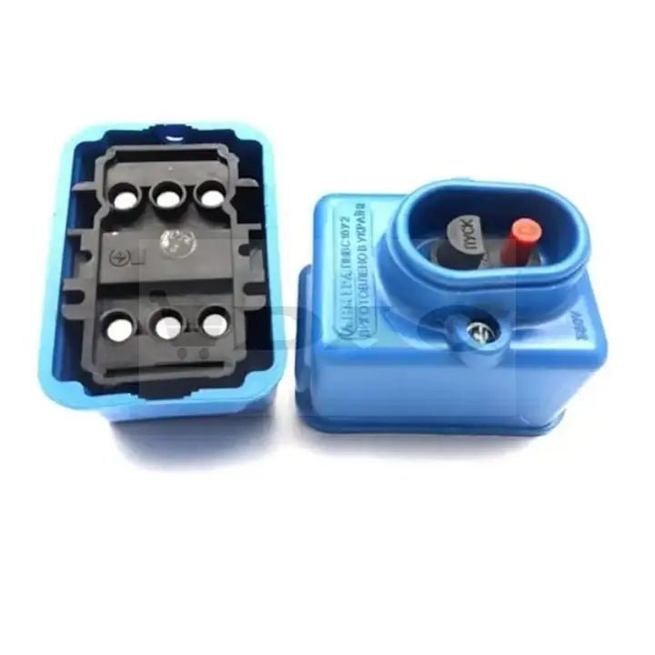 Comutator DAO pentru motoare electrice, 220V - 380V, max. 6500mA, albastru, monofazat sau trifazat - DAO Shop