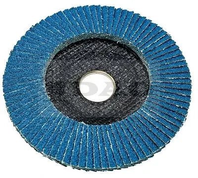 Disc lamelar DAO, 125 mm, granulatie 100, metal, inox, lemn, gaura flex 22.23mm - DAO Shop