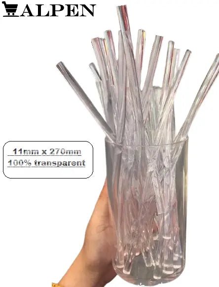Set bara silicon ultra - transparent DAO, 11x270mm, 1kg, 40bucati - DAO Shop