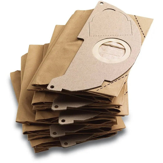 Set 5 saci de hartie DAO compatibili Karcher 6.904 - 322.0, WD2 , hartie dublu strat - DAO Shop