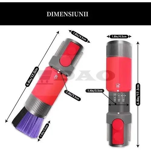 Perie aspirator cu par moale pentru curatarea suprafetelor delicate, 966489 - 08 , compatibil Dyson V7 V8 V10 V11 V15 – DAO® - DAO Shop