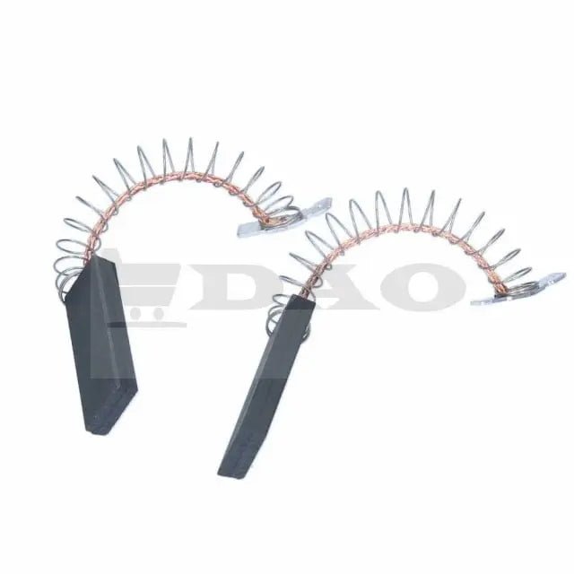 Perii colectoare DAO, 12,5x6,3x40mm, cu fir si arc, carbon - grafit, C10, masini de spalat / aspiratoare - DAO Shop