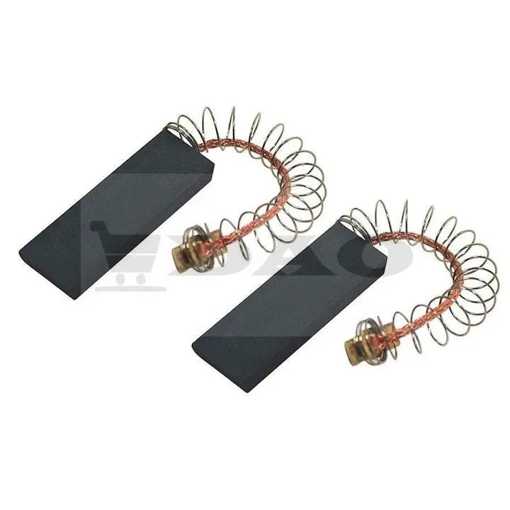 Perii colectoare DAO, 12x6x33mm, cu fir si arc, carbon - grafit, C5, masini de spalat / aspiratoare - DAO Shop