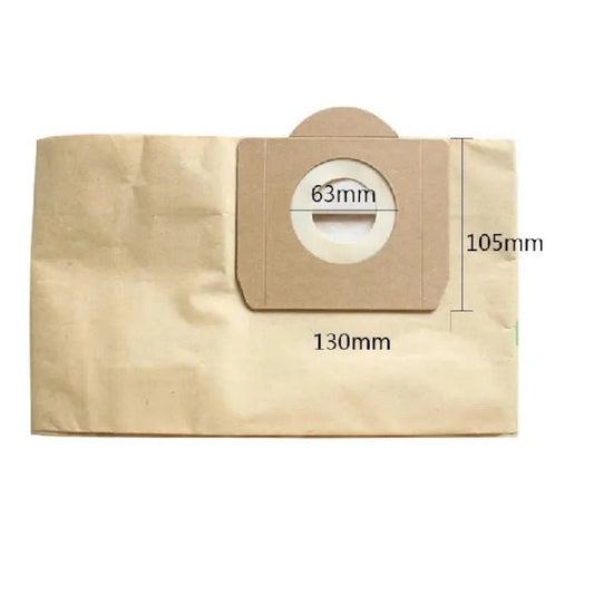 Set 5 saci aspirator din hartie, DAO, compatibil Karcher WD3 SE series 2 straturi hartie - poliamida, 6.959.130 - DAO Shop