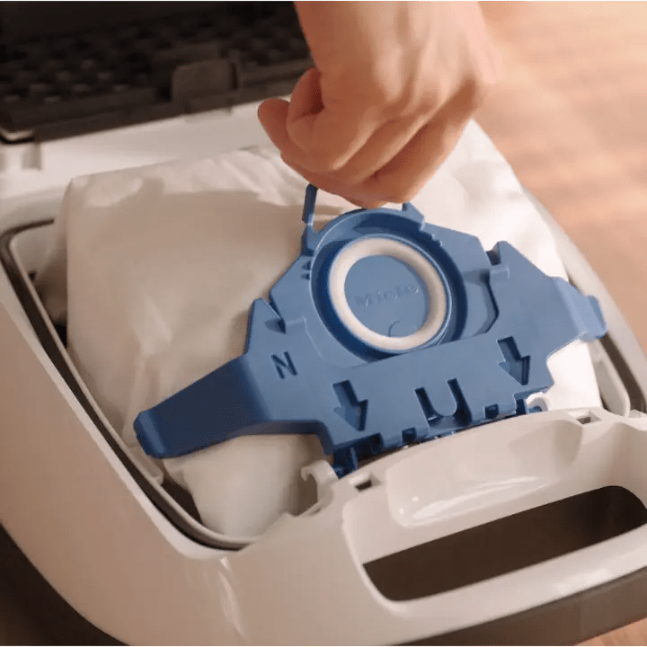 Set 10 saci sintetici DAO compatibili aspirator Miele 3D Complete C3 C2 Classic C1, Hoover, textil, alb, 17x29cm - DAO Shop