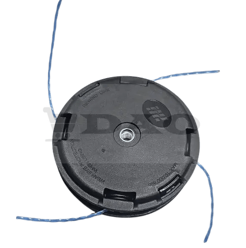 Tambur mosor motocoasa DAO, 4 fire, DZ - 4S, buton metalic, incarcare automata cu fir, filet 10x1,25 stanga universal - DAO Shop