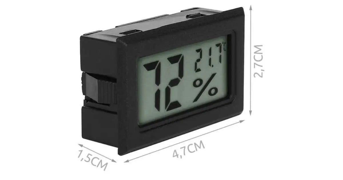 Termometru higrometru cu sonda DAO®, senzor 1 metru, baterii incluse - DAO Shop