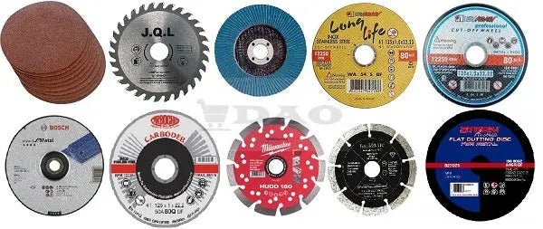 Discuri de taiat lemn, metal, beton, caramida, smilgher diferite marimi si granulatii - DAO Shop