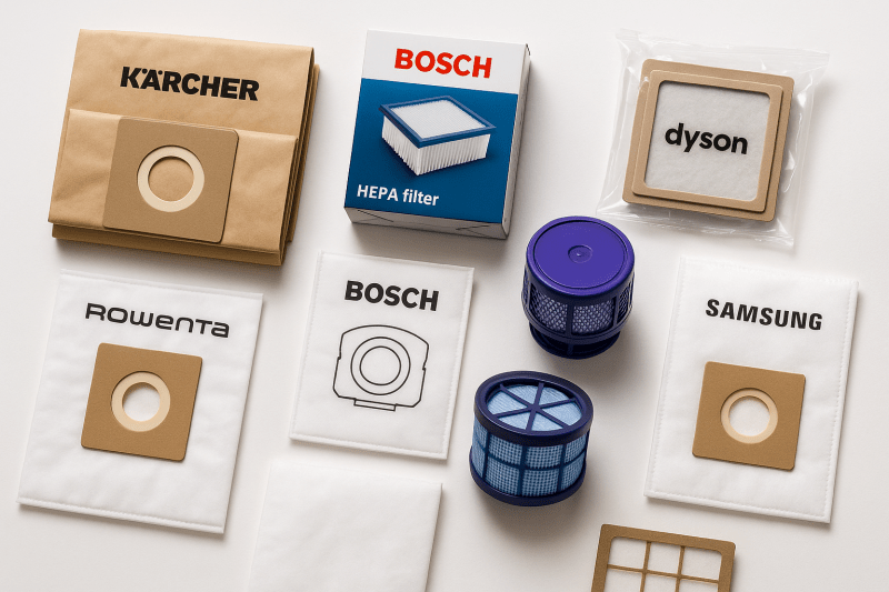 Saci si filtre pentru aspiratoare - DAO Shop