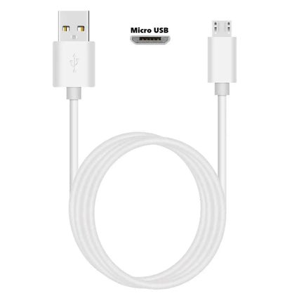 Cablu de incarcare date MicroUSB DAO, fast - charge 2A, 1 metru, alb - DAO Shop
