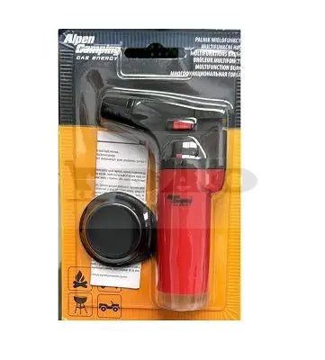 Arzator reincarcabil DAO PQ-003, flacara anti-vant, cu suport, rosu DAO Shop