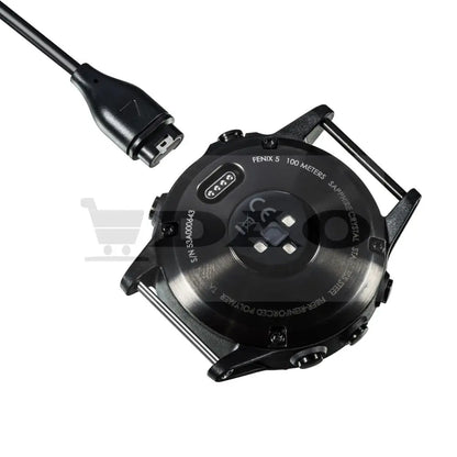 Cablu de incarcare DAO, compatibil GARMIN Fenix, Vivomove, Forerunner, Venu, cu 4 pini , 1metru, negru - DAO Shop