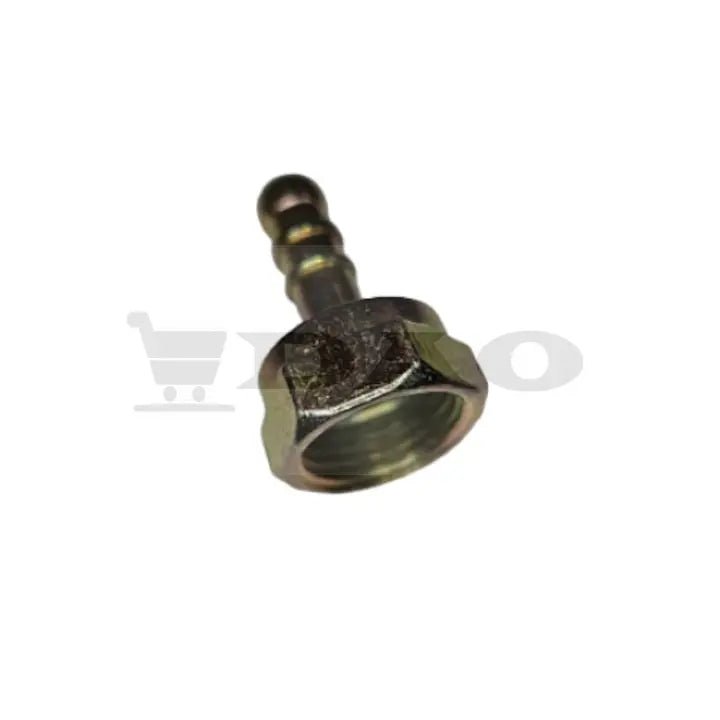 Cot racord drept, spate aragaz, 1/2 DAO, galvanizat, adaptor furtun butelie - DAO Shop