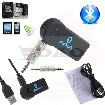Modulator bluetooth DAO ,receptor audio , adaptor Jack 3.5mm, stereo handsfree auto MP3 - DAO Shop