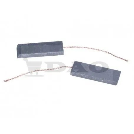 Perii colectoare DAO, 10x6,3x40mm, cu fir, carbon - grafit, C1, aspiratoare si masini de spalat - DAO Shop
