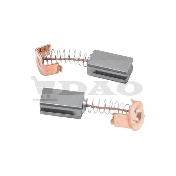 Perii colectoare DAO, 10x6x12 mm, cu arc, carbon - grafit, B5 - DAO Shop