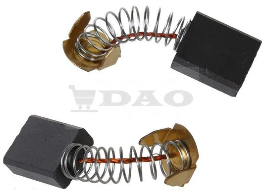 Perii colectoare DAO, 12x6,5x16 mm, cu arc, carbon - grafit, CB 155, CB161, CB153, D10 - DAO Shop