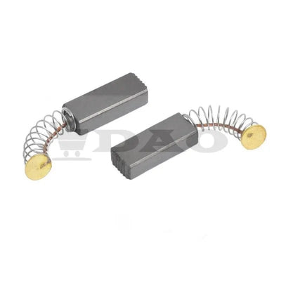 Perii colectoare DAO, 5x5x12mm, cu arc, carbon - grafit, D18 - DAO Shop