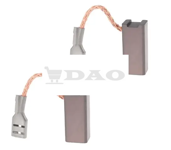 Perii colectoare E6, set 2 bucati pentru BOSCH GBH 18V - 20, GBH 180 - LI, GBH 18V - 20 , 1619P14345, 7x8x18 - DAO Shop