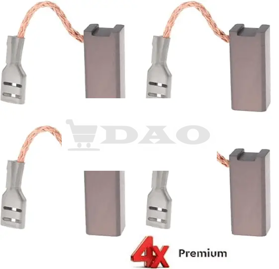 Perii colectoare E6, set 4 bucati pentru BOSCH GBH 18V - 20, GBH 180 - LI, GBH 18V - 20 , 1619P14345 7x8x18 - DAO Shop