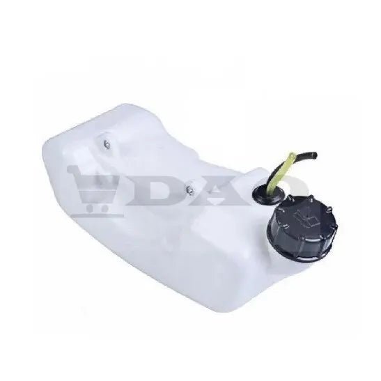Rezervor combustibil DAO, drept, pentru motocoasa, 1Litru, alb, prindere 97mm - DAO Shop