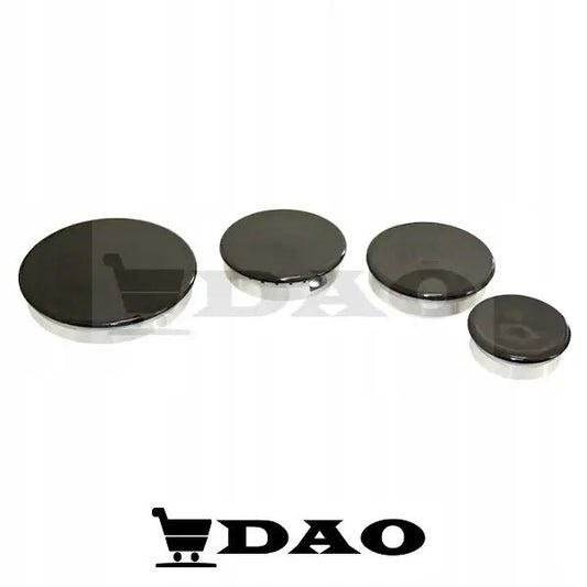 Set 4 arzatoare aragaz complete DAO compatibile cu Indesit, Whirlpool, Arctic, Beko, 100, 75, 55 - DAO Shop