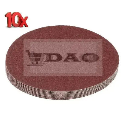 Smirghel cu scai DAO, 125mm, granulatie 150, rosu, set 10bucati - DAO Shop
