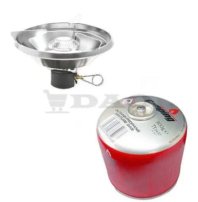 Arzator portabil tip aragaz ORGAZ K - 193, prindere cu filet, compatibilitate rezerva gaz 500ml inclusa - DAO Shop