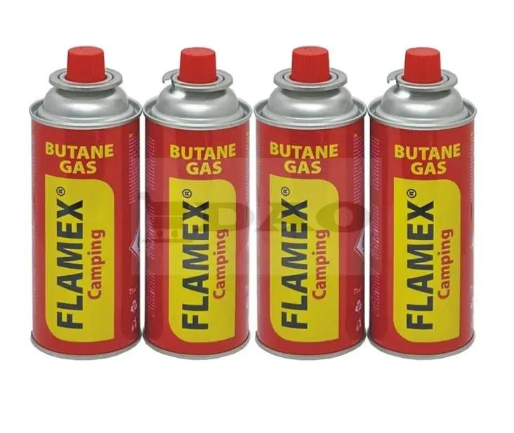 Butelie gaz, Flamex Camping, 227 g, set 4 bucati - DAO Shop