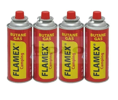 Butelie gaz, Flamex Camping, 227 g, set 4 bucati - DAO Shop