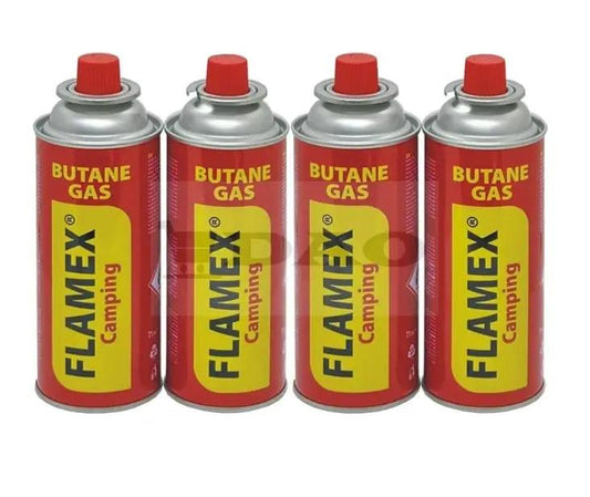 Butelie gaz, Flamex Camping, 227 g, set 4 bucati - DAO Shop