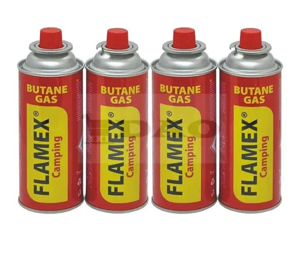 Butelie gaz, Flamex Camping, 227 g, set 4 bucati - DAO Shop